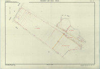 Beaumont-sur-Vesle (51044). Section ZA échelle 1/2000, plan remembré pour 1977, plan régulier (papier armé).
