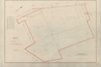 Cuperly (51203). Section ZE échelle 1/2000, plan remembré pour 1957, plan régulier (papier armé)
