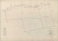 Berzieux (51053). Section ZB échelle 1/2000, plan remembré pour 1959, plan régulier (papier armé)