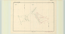 Givry-en-Argonne (51272). Section XA échelle 1/500, plan remembré pour 1960, plan régulier (papier)