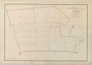 Chaussée-sur-Marne (La) (51141). Section ZH échelle 1/2000, plan remembré pour 1959, plan régulier (papier armé)