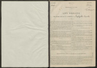 Angluzelles-et-Courcelles. Dénombrement de la population 1946