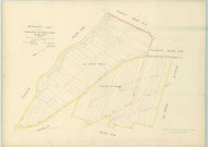 Val-des-Marais (51158). Morains (51383). Section B9 échelle 1/1000, plan mis à jour pour 1927 (Morains le Petit), plan non régulier (papier)
