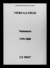 Vitry-la-Ville. Naissances 1793-1860