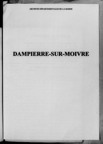Dampierre-sur-Moivre. Naissances 1872
