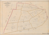 Romigny (51466). Section X1 2 échelle 1/2000, plan remembré pour 1927, plan régulier (papier).
