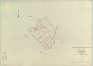 Saint-Mard-lès-Rouffy (51499). Section ZC échelle 1/2000, plan remembré pour 1958, plan régulier (papier armé)