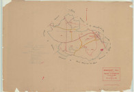Remicourt (51456). Tableau d'assemblage échelle 1/10000, plan mis à jour pour 1933, plan non régulier (papier)