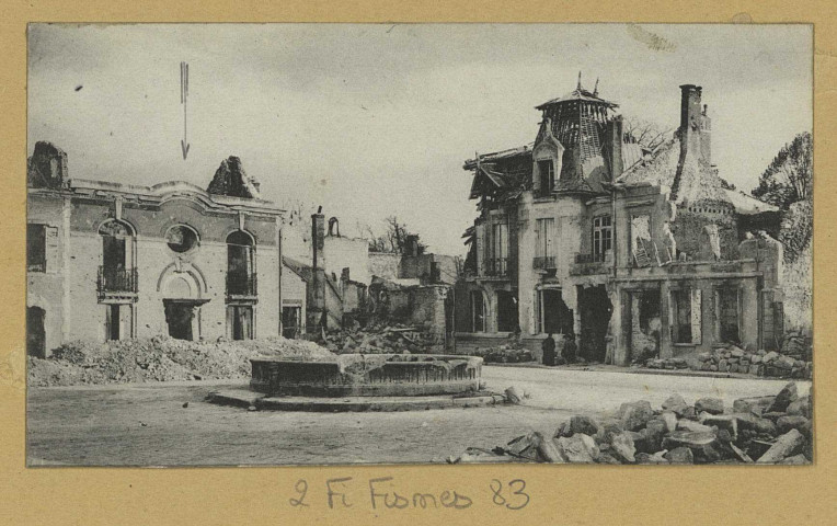 FISMES. Place Lamotte. M. Paté*. (75 - Paris imp. Levy et Cie). Sans date 