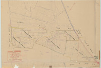 Maisons-en-Champagne (51340). Section A3 échelle 1/2000, plan mis à jour pour 1958, plan non régulier (papier)