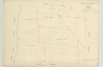 Aulnay-sur-Marne (51023). Section B7 1 échelle 1/1000, plan dressé pour 1912, plan non régulier (papier)