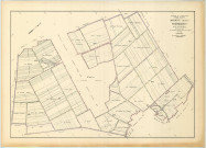 Marigny (51351). Tableau d'assemblage 1 échelle 1/5000, plan remembré pour 1962 (papier)