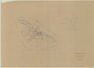 Sainte-Marie-du-Lac-Nuisement (51277). Sainte-Merie-du-Lac (51277). Tableau d'assemblage échelle 1/10000, plan mis à jour pour 1954, plan non régulier (papier)