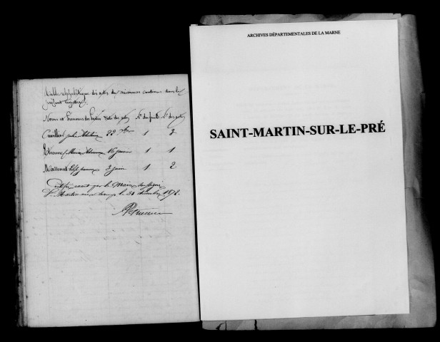 Saint-Martin-aux-Champs. Naissances 1872