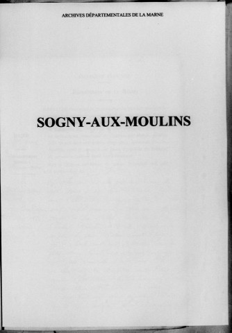 Sogny-aux-Moulins. Naissances 1882