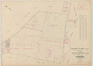 Dampierre-sur-Moivre (51208). Section Z3 échelle 1/2000, plan remembré pour 1958, plan régulier (papier)