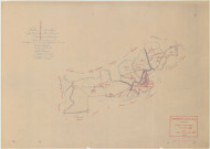 Charmontois (Les) (51132). Tableau d'assemblage échelle 1/10000, plan mis à jour pour 1939 (ancienne commune de Charmontois-le-Roi), plan non régulier (papier)