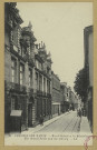 CHÂLONS-EN-CHAMPAGNE. 51- Rue d'Orfeuil et la bibliothèque. The Orfeuil Street and the Library.
ParisLévy Fils et Cie.[avant 1914]