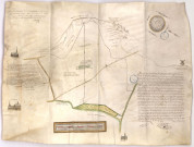 Plan des bois de St Thierry et quart de réserve, 1716.