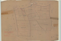 Givry-lès-Loisy (51273). Section B1 échelle 1/1250, plan mis à jour pour 1934, plan non régulier (papier)
