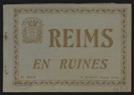 Reims en ruines (3ème série).
ReimsE. Dumont. (75 - Paris Le Deley).1914-1918