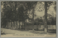 CHÂLONS-EN-CHAMPAGNE. Allée Sainte-Croix - Le Grand Séminaire.
Châlons-sur-MarneAmblard.[vers 1914]