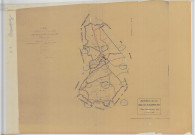 Bannay (51034). Tableau d'assemblage échelle 1/10000, plan mis à jour pour 01/01/1933, non régulier (papier)