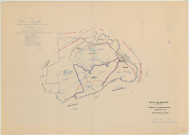 Belval-en-Argonne (51047). Tableau d'assemblage échelle 1/10000, plan révisé pour 1957, plan non régulier (papier)
