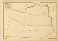 Arrigny (51016). Section W2 échelle 1/2000, plan remembré pour 1955, plan régulier (papier)
