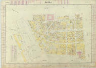 Reims (51454). Section IL échelle 1/1000, plan renouvelé pour 1968, plan régulier (papier armé).