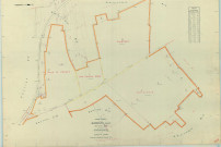 Sompuis (51550). Section ZA échelle 1/2000, plan remembré pour 1962, plan régulier (papier armé)