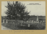 MAURUPT-LE-MONTOIS. Le Cimetière militaire et l'ossuaire / A. Poussy, photographe.