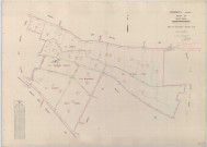 Berzieux (51053). Section ZH échelle 1/2000, plan remembré pour 1959, plan régulier (papier armé)