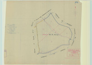 Chaumuzy (51140). Section A4 échelle 1/2000, plan mis à jour pour 1944, plan non régulier (papier).