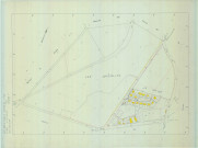 Saint-Martin-d'Ablois (51002). Section AW échelle 1/1000, plan remanié pour 01/01/1987, plan régulier de qualité P4 (calque)