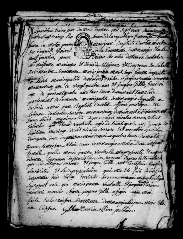 Morangis. Naissances, mariages, décès, publications de mariage 1793-an X