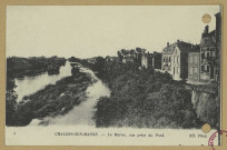 CHÂLONS-EN-CHAMPAGNE. 3- La Marne, vue prise du Pont.