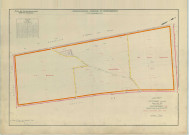 Matougues (51357). Section ZA 2 échelle 1/2000, plan remembré pour 1958 (renouvelé pour 1961), plan régulier (papier armé)