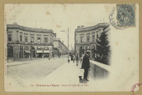 CHÂLONS-EN-CHAMPAGNE. 139- Porte d'entrée de la ville.
Château-ThierryPhototypie A. Rep et Filliette.[vers 1905]
Coll. R. F