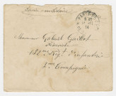Correspondance entre Alice et Gabriel Gaillot, Reims et Bezannes (21 septembre- 11 novembre 1914).