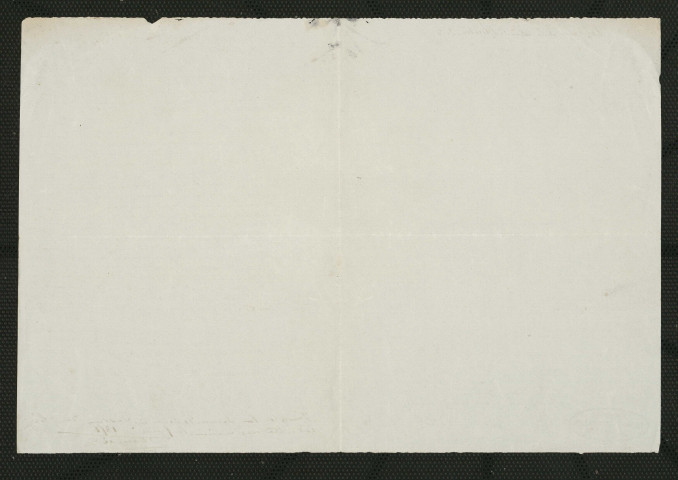 Copie de la soumission pour la construction d'un escalier et de placards pour Me Chamois à Chavanges (8 février 1852).