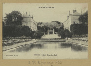 ÉPERNAY. La Champagne-Épernay-Hôtel Chandon-Moët.
EpernayÉdition Lib. J. Bracquemart.Sans date