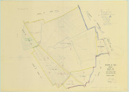 Villers-le-Sec (51635). Section B3 échelle 1/1250, plan mis à jour pour 1971, plan non régulier (papier)
