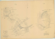 Laval-sur-Tourbe (51317). Section C échelle 1/2500, plan mis à jour pour 1934 (contient section C2), plan non régulier (papier)