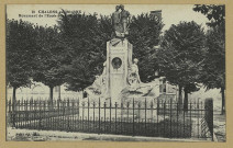 CHÂLONS-EN-CHAMPAGNE. 10- Monument de l'École des Arts.
Château-ThierryJ. Bourgogne.Sans date
