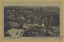 CHÂLONS-EN-CHAMPAGNE. Panorama vers la cathédrale pris de Notre-Dame.
LL. 2.Sans date