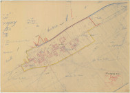 Flavigny (51251). Section B3 échelle 1/1250, plan mis à jour pour 01/01/1937, non régulier (papier)