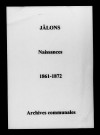 Jâlons. Naissances 1861-1872