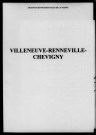 Villeneuve-Renneville-Chevigny. Naissances 1882