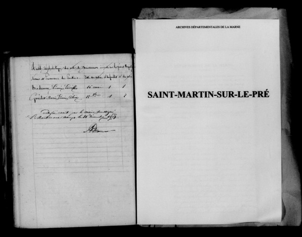 Saint-Martin-aux-Champs. Naissances 1873